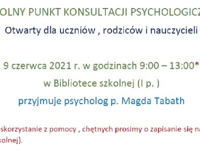 Spotkanie z psychologiem
