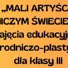 Mali artyści w świecie zwierząt