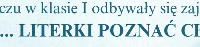 ABC .. literki poznać chcę
